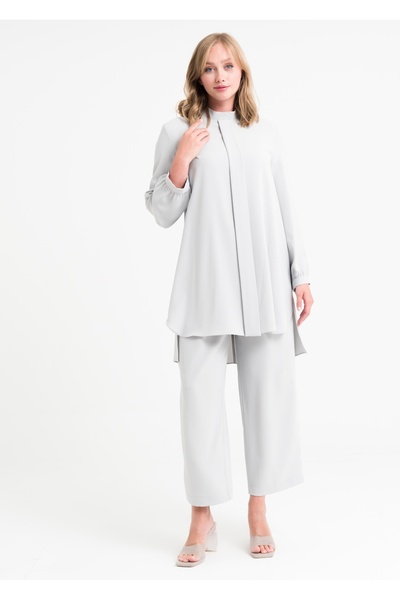 Armağan Judge Collar Asymmetrical Tunic