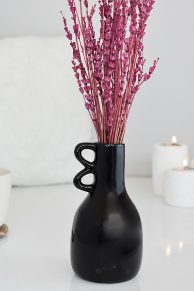 LALEZEN HOME Butterfly Model Ceramic Vase