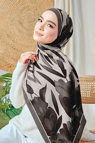hijabchi Μεταξωτό σάλι Bursa - Σειρά Night Sparkle - Νέα Συλλογή - Βιζόν