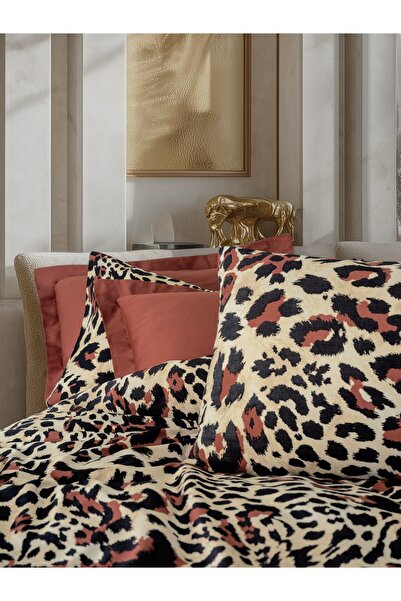 Cotton Box Satin Double Duvet Cover Set Leoluxe Tile