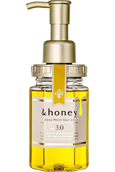 Honey زيت الشعر المرطب العميق Step3.0 (لمعان رطب) 100 مل - رائحة ورد دمشقي (مجموعة الشاي الأخضر)