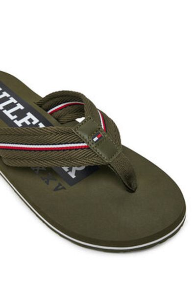 Tommy Hilfiger Men's Flip-Flops FM0FM05436 Red