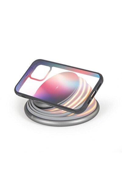 LİVOO Încărcător wireless cu iluminare TEA289, 10W (argintiu)