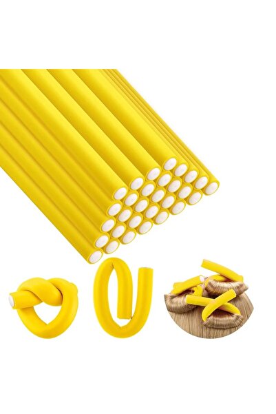 Viva Professional بكرات شعر إسفنجية مرنة مجعدة PU 269 (10 قطع في عبوة واحدة)