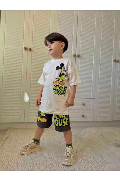 ciklet kids Boy's Summer Top and Bottom Set