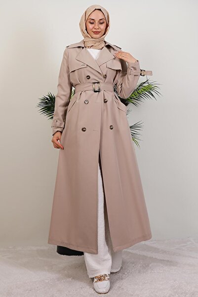 giz astore Çilay Trençkot Bej