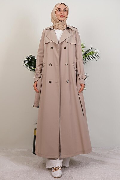 giz astore Çilay Trençkot Bej