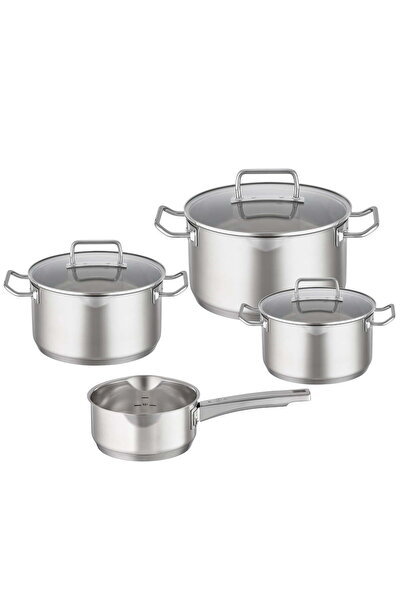 rösle Set de oale cu capac, oțel inoxidabil, 7 piese, Rosle, Expertiso