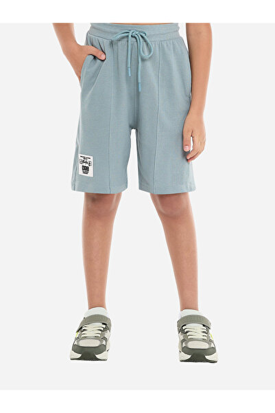 Victor and Jane By Styli Boys Patch Detail Oversized T-Shirt and Shorts Set