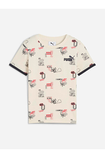 Puma تي شيرت جرافيكي من Little Runners