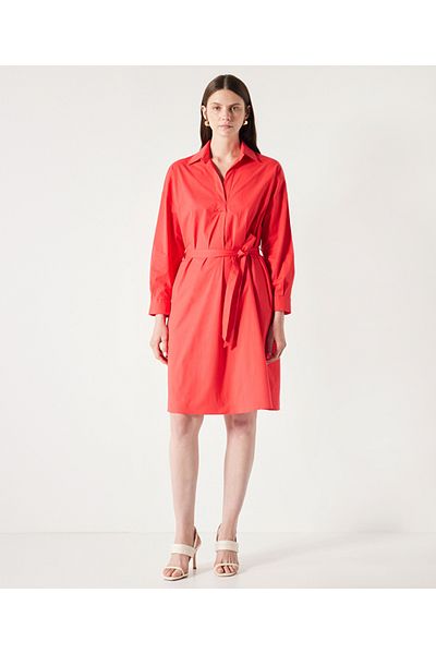 İpekyol Belted Shirt Collar Dress
