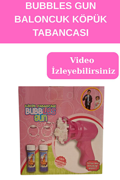 Pofika Bubbles Gun Çok Delikli Köpük Baloncuk Tabancası 1 Adet
