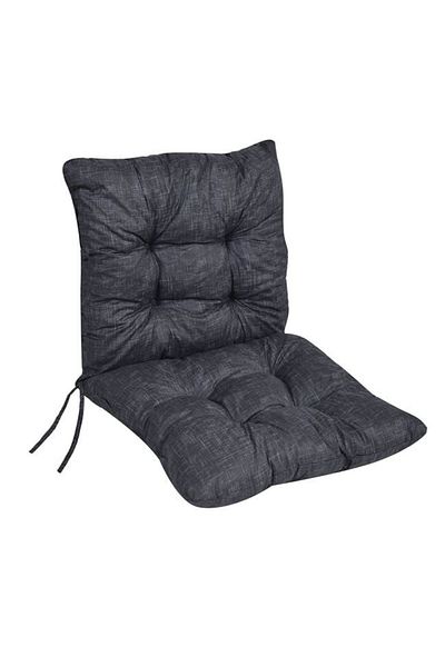 divendi-ro Outdoor seat cushion, two-sided, without zipper, waterproof, 100x50 cm, anthracite