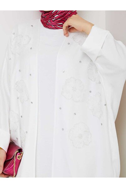 SHİROSA Σετ κιμονό με λουλούδια και χάντρες