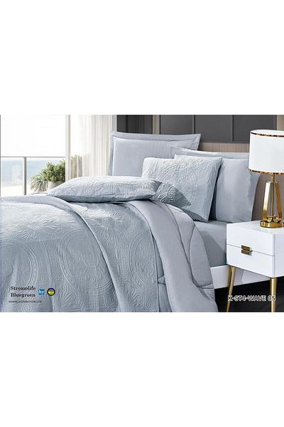 PROMISE King Size Comforter Set, 2-Piece, Multicolor, Double
