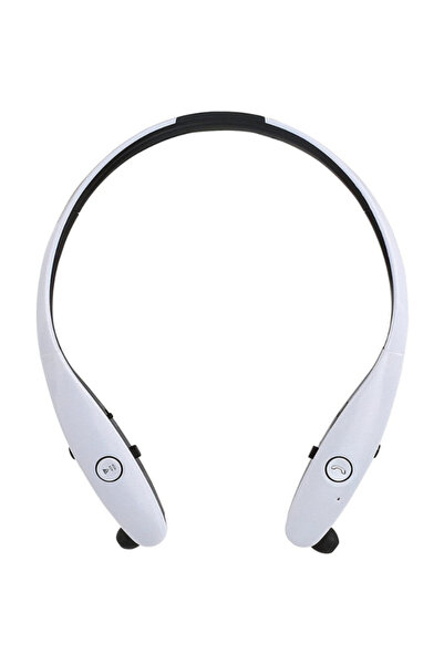 LİVOO Ακουστικά τρεξίματος TES165, Bluetooth, Μικρόφωνο, Τηλεχειριστήριο (Λευκό)