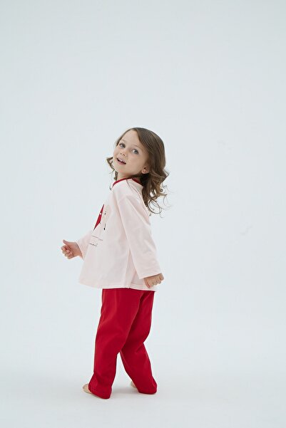 ZEYZEY 8944 Girl's Printed Pajama Set