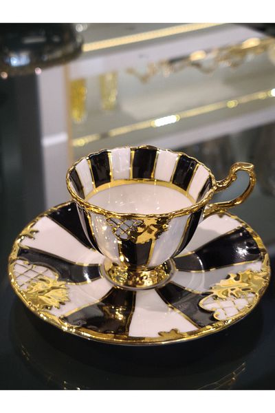 P&ORA PREMIUM KITCHEN PRODUCTS P&Ora Eldekor 2-Person Cup Set Piano Model
