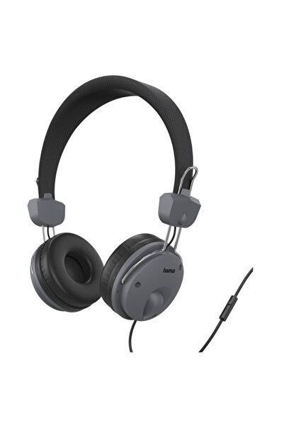 Hama Ακουστικά Fun με Μικρόφωνο, 3,5 mm (Μαύρο)