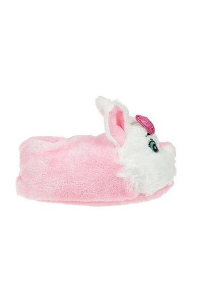 divendi-ro Women's slippers, 3D cat model, polyester, 36-37, pink/white