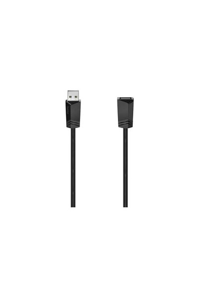Hama USB Extension Cable 2.0 200619, 1.5m (Black)