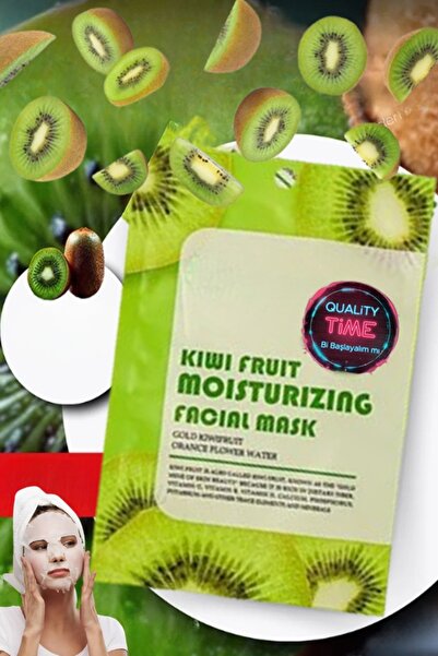 Kivi Yoğun Nemlendirici Yüz Kağıt Maskesi – Moisturizing Sheet Mask