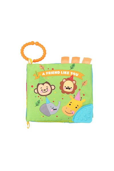 Kikka Boo Educational book with teething toy KikkaBoo Friend like you