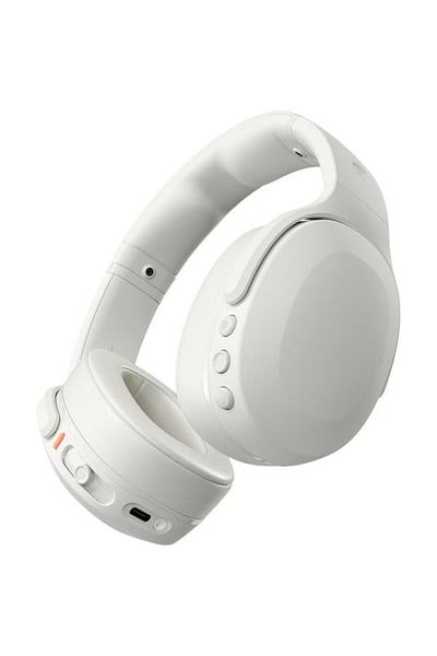 Skullcandy Wireless Headphones Crusher Evo S6EVW-S951, Bluetooth 5.0, On-Ear, Microphone (White)