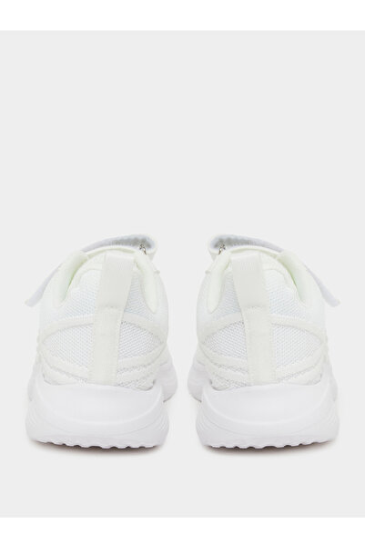 Styli Textured Knit Hook and Loop Sneakers