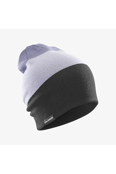 Salomon FLATSPIN REVERSIBLE BEANIE Bere Deep Black LC2630600