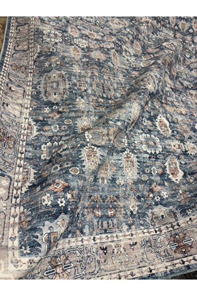 hediye ESTERHOMEDECOR 7.5 m2 ince kilim model yazlık eskitme makine halısı