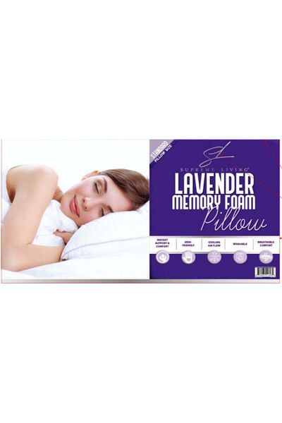 PROMISE LAVENDER Memory Foam Medical Pillow
