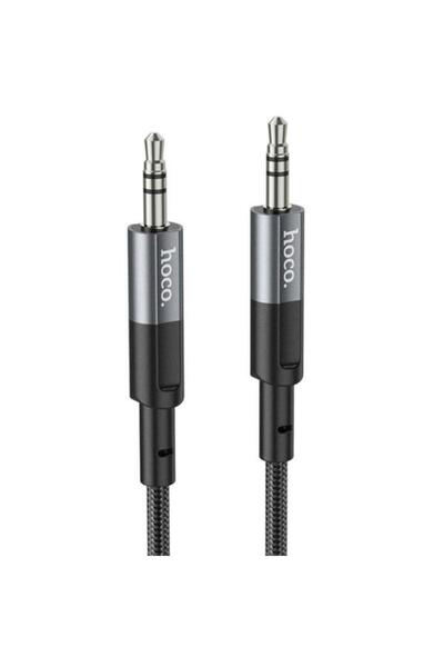 Hoco Cablu audio 3.5mm-3.5mm UPA23, 1m, gri