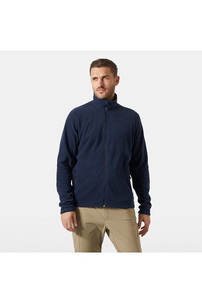 Helly Hansen Men's Navy Blue Fullzip Fleece Coat