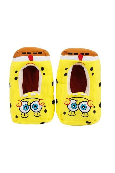 divendi-ro 3D slippers, Sponge Bob model, polyester, 38-39, yellow