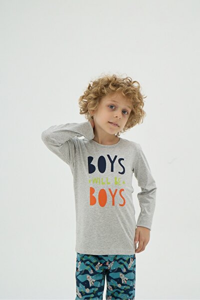 ZEYZEY 8889 Men's Printed Pajama Set