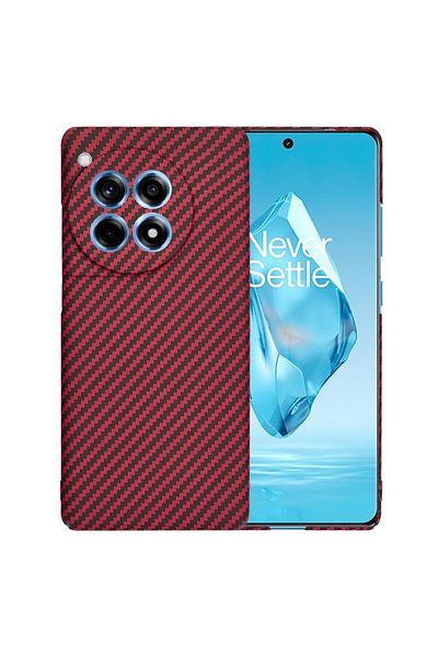 Tim Husa Cu Grad Ridicat de Protectie pentru OnePlus 12R, Timacondesign, D77, Hard Plastic, Elegant Ruby