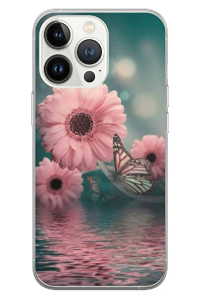 Atlas Husa personalizata pentru Apple iPhone 14 Pro Max, model Flowers #7, S1...