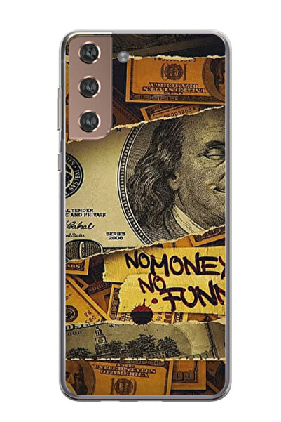 Atlas Husa personalizata pentru Samsung Galaxy S21 Plus, model No Money No Fu...