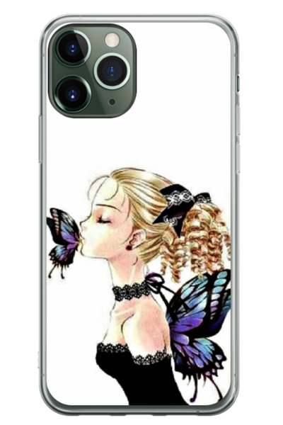 Atlas Husa personalizata pentru Apple iPhone 11 Pro, model Butterfly Fairy, S...
