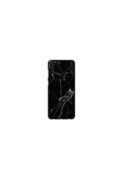 Atlas Husa personalizata HQ Print 360 de grad pentru Huawei P30 Lite, Black Marble, S1D1M0229