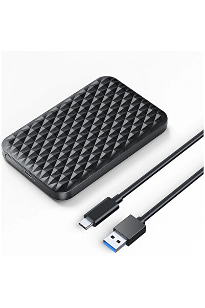 Orico Θήκη 2520C3-V1 για HDD/SSD SATA 2.5 ", USB-C (Μαύρο)