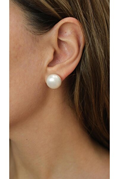 Jerie Topçuk Boncuk Çivi Model Küpe