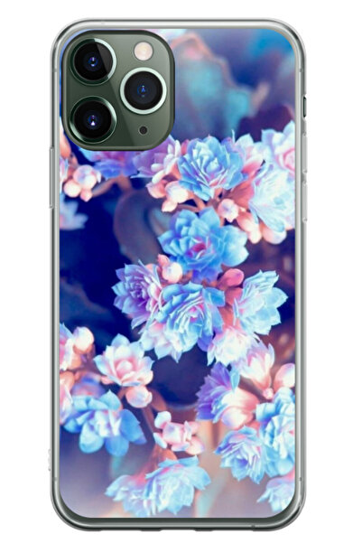 Atlas Husa personalizata pentru Apple iPhone 11 Pro Max, model Flowers #2, S1...