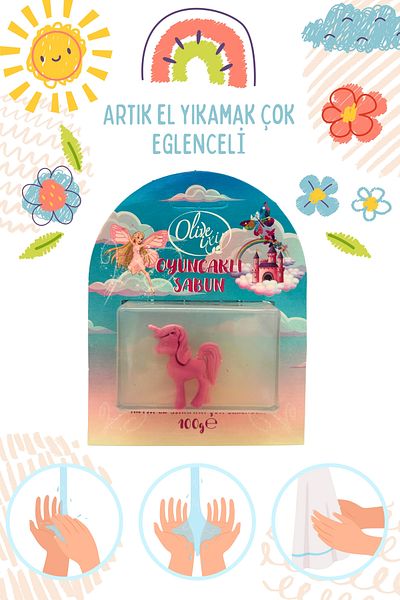 olive ixir Soap with Toys