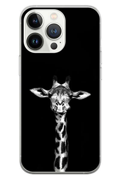 Atlas Προσωποποιημένη θήκη HQ Print για Apple iPhone 15 Pro, Giraffe #3, S1D1...