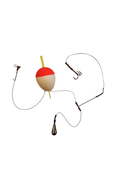 FishEdge Raptor rig, pike, zander, catfish with 20gr cork, anchor no. 2, 20gr lead, textile thread