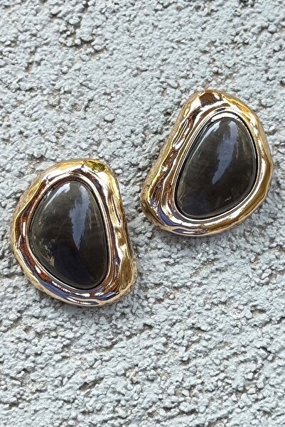 AMORE.İST STORE Çelik Yamuk Küpe