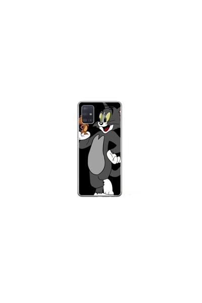 Atlas Husa personalizata pentru Samsung Galaxy A71, model Tom and Jerry #2, S...