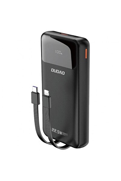 DUDAO Baterie Externa K15Pro, 20000mAh, 22.5W, QC + PD, 1 x USB-A - 1 x USB-C...